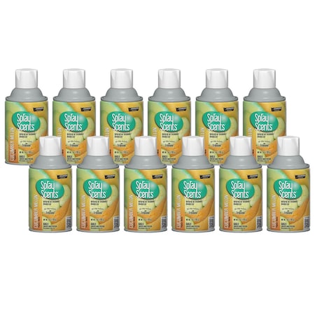 Chase Products Sprayon SprayScents net 7 oz. Cucumber Melon., 12PK 5305